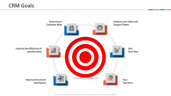 Customer Relationship Management Dashboard CRM Goals Brochure PDF Customer Relationship Management Dashboard CRM Goals Brochure PDF