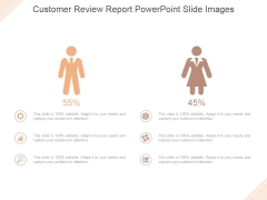 Customer Review Report Ppt PowerPoint Presentation Slide Download