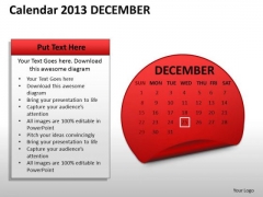 Calendar 2013 December PowerPoint Slides Ppt Templates Calendar 2013 December PowerPoint Slides Ppt Templates