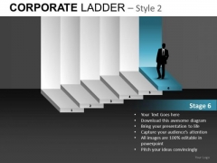 Ceo Corporate Ladder PowerPoint Ppt Templates