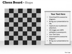 Chess Board Shape PowerPoint Presentation Template Chess Board Shape PowerPoint Presentation Template