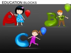 Children Learning Abc PowerPoint Templates Children Learning Abc PowerPoint Templates