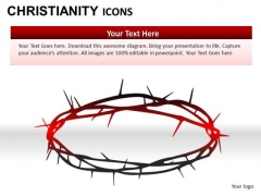 Christ Crown PowerPoint Slides And Ppt Diagram Templates