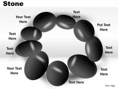 Circle Of Stones PowerPoint Slides And Ppt Diagram Templates