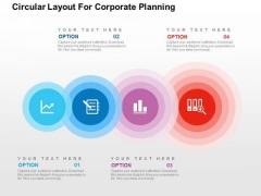 Circular Layout For Corporate Planning PowerPoint Template Circular Layout For Corporate Planning PowerPoint Template