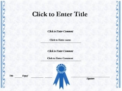 College Award Certificate PowerPoint Templates College Award Certificate PowerPoint Templates