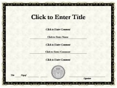 College Recognition Certificate PowerPoint Templates College Recognition Certificate PowerPoint Templates