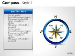 Company Direction Compass 2 PowerPoint Slides And Ppt Diagram Templates Company Direction Compass 2 PowerPoint Slides And Ppt Diagram Templates