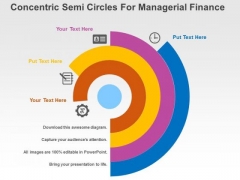 Concentric Semi Circles For Managerial Finance PowerPoint Templates Concentric Semi Circles For Managerial Finance PowerPoint Templates