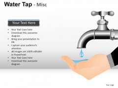 Conserving Water PowerPoint Slides Graphics