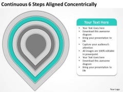 Continuous 6 Steps Aligned Concentrically Business Plans For PowerPoint Templates Continuous 6 Steps Aligned Concentrically Business Plans For PowerPoint Templates