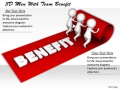 Corporate Business Strategy 3d Men With Team Benefit Concepts Corporate Business Strategy 3d Men With Team Benefit Concepts