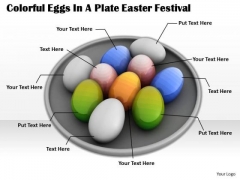 Corporate Business Strategy Colorful Eggs Plate Easter Festival Pictures Corporate Business Strategy Colorful Eggs Plate Easter Festival Pictures