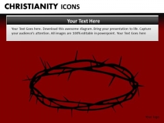 Crown Of Thorns Crucifixion PowerPoint Ppt Templates Crown Of Thorns Crucifixion PowerPoint Ppt Templates