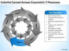 Curved Arrows Concentric 7 Processess Ppt Business Plan Online PowerPoint Templates Curved Arrows Concentric 7 Processess Ppt Business Plan Online PowerPoint Templates