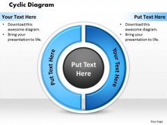 Cyclic Diagram PowerPoint Presentation Template