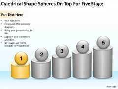 Cyledrical Shape Spheres On Top For Five Stage Ppt Business Plan Outline PowerPoint Templates Cyledrical Shape Spheres On Top For Five Stage Ppt Business Plan Outline PowerPoint Templates