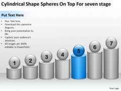 Cylindrical Shape Spheres On Top For Seven Stage Ppt Insurance Business Plan PowerPoint Slides Cylindrical Shape Spheres On Top For Seven Stage Ppt Insurance Business Plan PowerPoint Slides