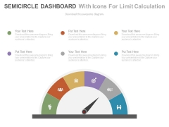 Dashboard With Business Icons Powerpoint Slides Dashboard With Business Icons Powerpoint Slides