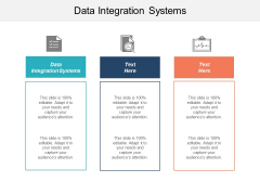 Data Integration Systems Ppt PowerPoint Presentation Outline Gridlines Cpb