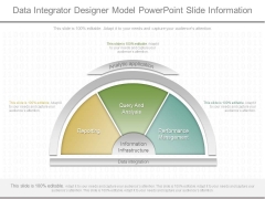 Data Integrator Designer Model Powerpoint Slide Information