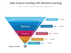 Data Science Hunting With Machine Learning Ppt PowerPoint Presentation Gallery Elements PDF Data Science Hunting With Machine Learning Ppt PowerPoint Presentation Gallery Elements PDF