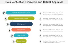 Data Verification Extraction And Critical Appraisal Ppt PowerPoint Presentation Show Inspiration Data Verification Extraction And Critical Appraisal Ppt PowerPoint Presentation Show Inspiration