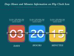 Days Hours And Minutes Information On Flip Clock Icon Ppt PowerPoint Presentation Gallery Outline PDF Days Hours And Minutes Information On Flip Clock Icon Ppt PowerPoint Presentation Gallery Outline PDF