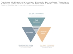 Decision Making And Creativity Example Powerpoint Templates Decision Making And Creativity Example Powerpoint Templates