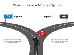 Decision Making Free PowerPoint Diagram