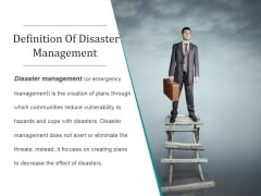 Definition Of Disaster Management Ppt PowerPoint Presentation Slide Definition Of Disaster Management Ppt PowerPoint Presentation Slide