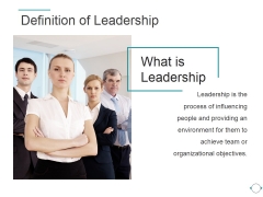Definition Of Leadership Ppt PowerPoint Presentation Slides Definition Of Leadership Ppt PowerPoint Presentation Slides