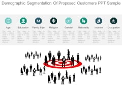 Demographic Segmentation Of Proposed Customers Ppt Sample