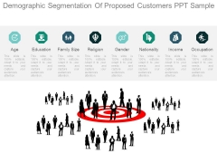 Demographic Segmentation Of Proposed Customers Ppt Sample Demographic Segmentation Of Proposed Customers Ppt Sample