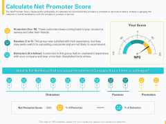 Designing Great Client Experience Action Plan Calculate Net Promoter Score Ppt Gallery Ideas PDF Designing Great Client Experience Action Plan Calculate Net Promoter Score Ppt Gallery Ideas PDF