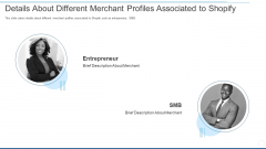 details about different merchant profiles associated to shopify ppt model clipart pdf details about different merchant profiles associated to shopify ppt model clipart pdf