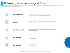 Determining Crisis Management BCP Different Types Of Technological Crisis Ppt PowerPoint Presentation Layouts Portfolio PDF Determining Crisis Management BCP Different Types Of Technological Crisis Ppt PowerPoint Presentation Layouts Portfolio PDF