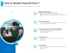 Determining Crisis Management BCP How To Handle Financial Crisis Ppt PowerPoint Presentation Summary PDF Determining Crisis Management BCP How To Handle Financial Crisis Ppt PowerPoint Presentation Summary PDF