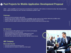 Develop Cellphone Apps Past Projects For Mobile Application Development Proposal Background PDF Develop Cellphone Apps Past Projects For Mobile Application Development Proposal Background PDF