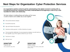 Develop Corporate Cyber Security Risk Mitigation Plan Next Steps For Organization Cyber Protection Services Topics PDF Themes PDF Develop Corporate Cyber Security Risk Mitigation Plan Next Steps For Organization Cyber Protection Services Topics PDF Themes PDF