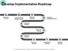 Develop Implementation Roadmap Ppt PowerPoint Presentation Layouts Icons Develop Implementation Roadmap Ppt PowerPoint Presentation Layouts Icons