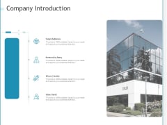Developing A Right Pricing Strategy For Business Company Introduction Diagrams PDF Developing A Right Pricing Strategy For Business Company Introduction Diagrams PDF