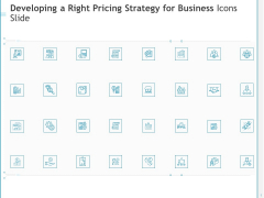 Developing A Right Pricing Strategy For Business Icons Slide Ppt Infographics Themes PDF Developing A Right Pricing Strategy For Business Icons Slide Ppt Infographics Themes PDF