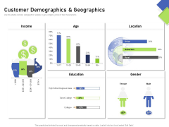Developing Content Mapping Strategy Customer Demographics And Geographics Ppt Portfolio Themes PDF