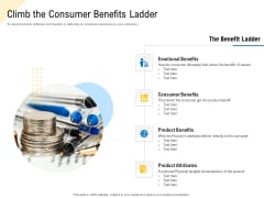 Developing Market Positioning Strategy Climb The Consumer Benefits Ladder Designs PDF Developing Market Positioning Strategy Climb The Consumer Benefits Ladder Designs PDF