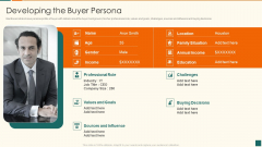 Developing Marketing Campaign For Real Estate Project Developing The Buyer Persona Portrait PDF Developing Marketing Campaign For Real Estate Project Developing The Buyer Persona Portrait PDF