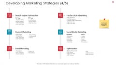 Developing Marketing Strategies Infographics Business Analysis Method Ppt Show Vector PDF Developing Marketing Strategies Infographics Business Analysis Method Ppt Show Vector PDF