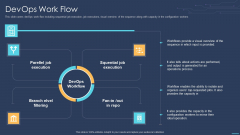 Devops For Information Technology Devops Work Flow Slides PDF Devops For Information Technology Devops Work Flow Slides PDF