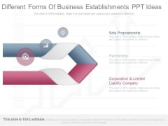 Different Forms Of Business Establishments Ppt Ideas Different Forms Of Business Establishments Ppt Ideas