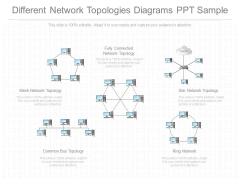 Different Network Topologies Diagrams Ppt Sample Different Network Topologies Diagrams Ppt Sample